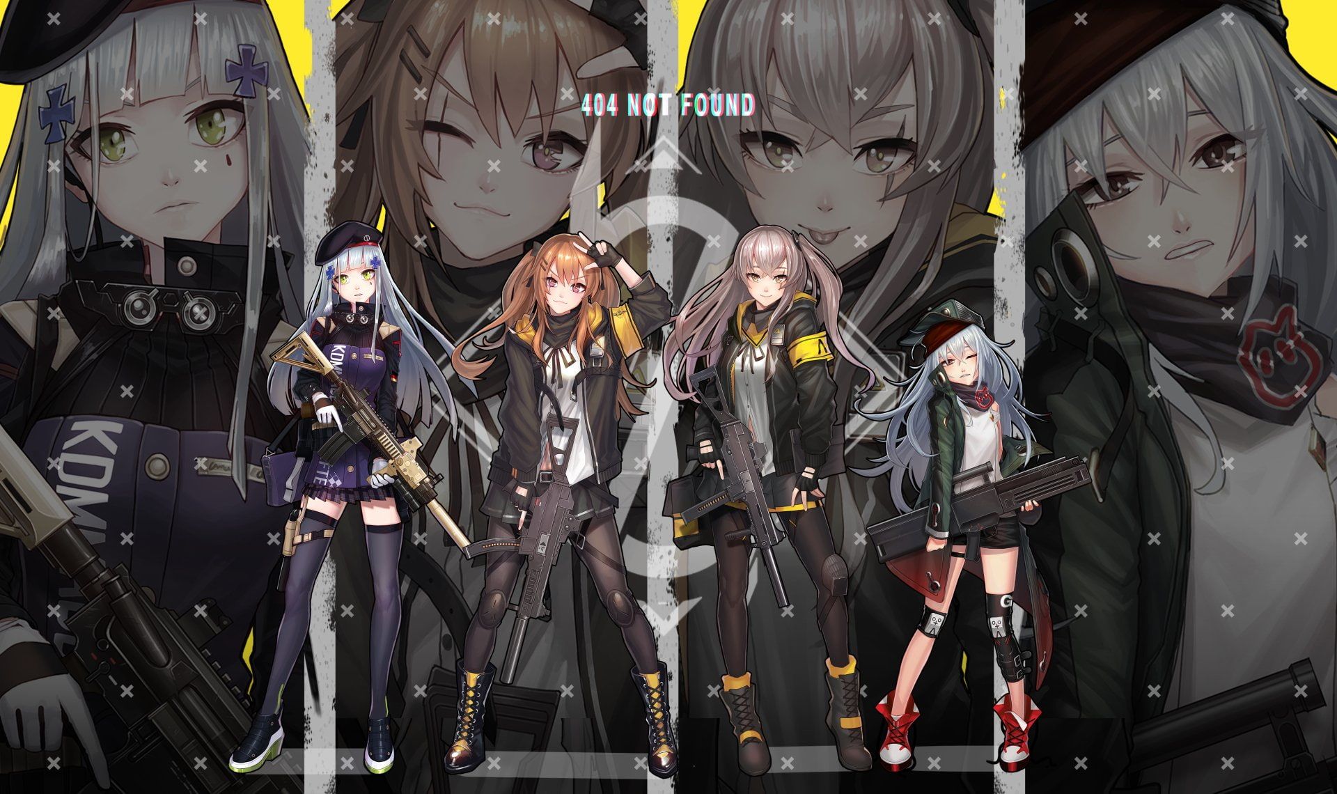 G11 And Hk416 Girls Frontline Wallpapers