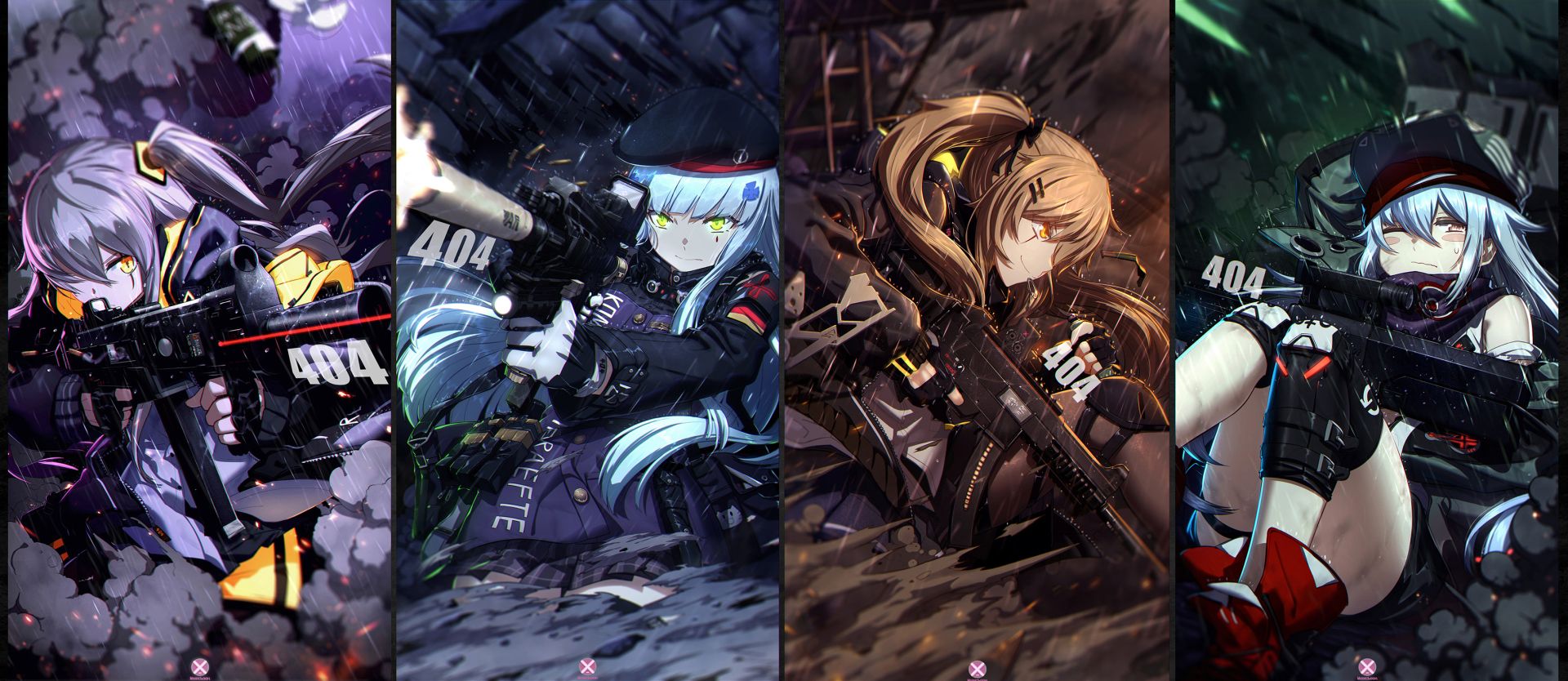 G11 And Hk416 Girls Frontline Wallpapers