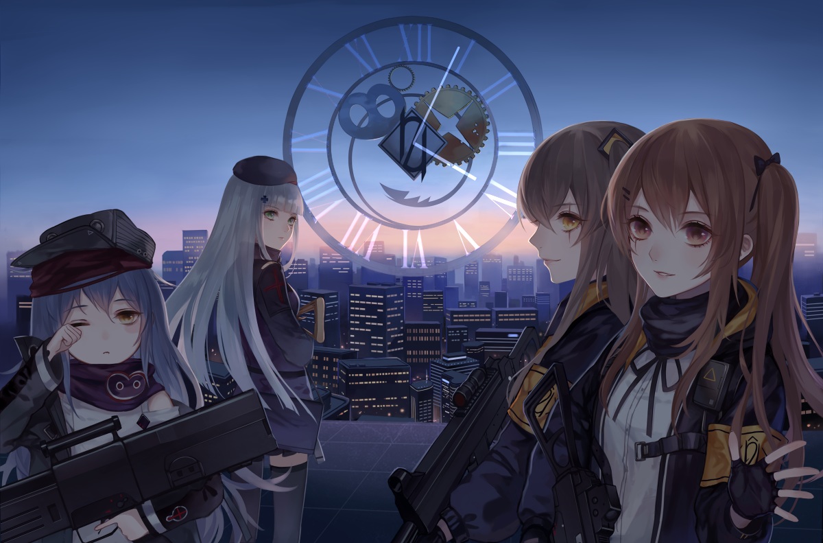 G11 And Hk416 Girls Frontline Wallpapers