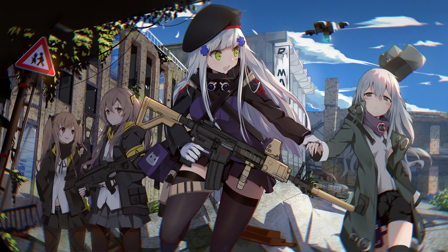 G11 And Hk416 Girls Frontline Wallpapers