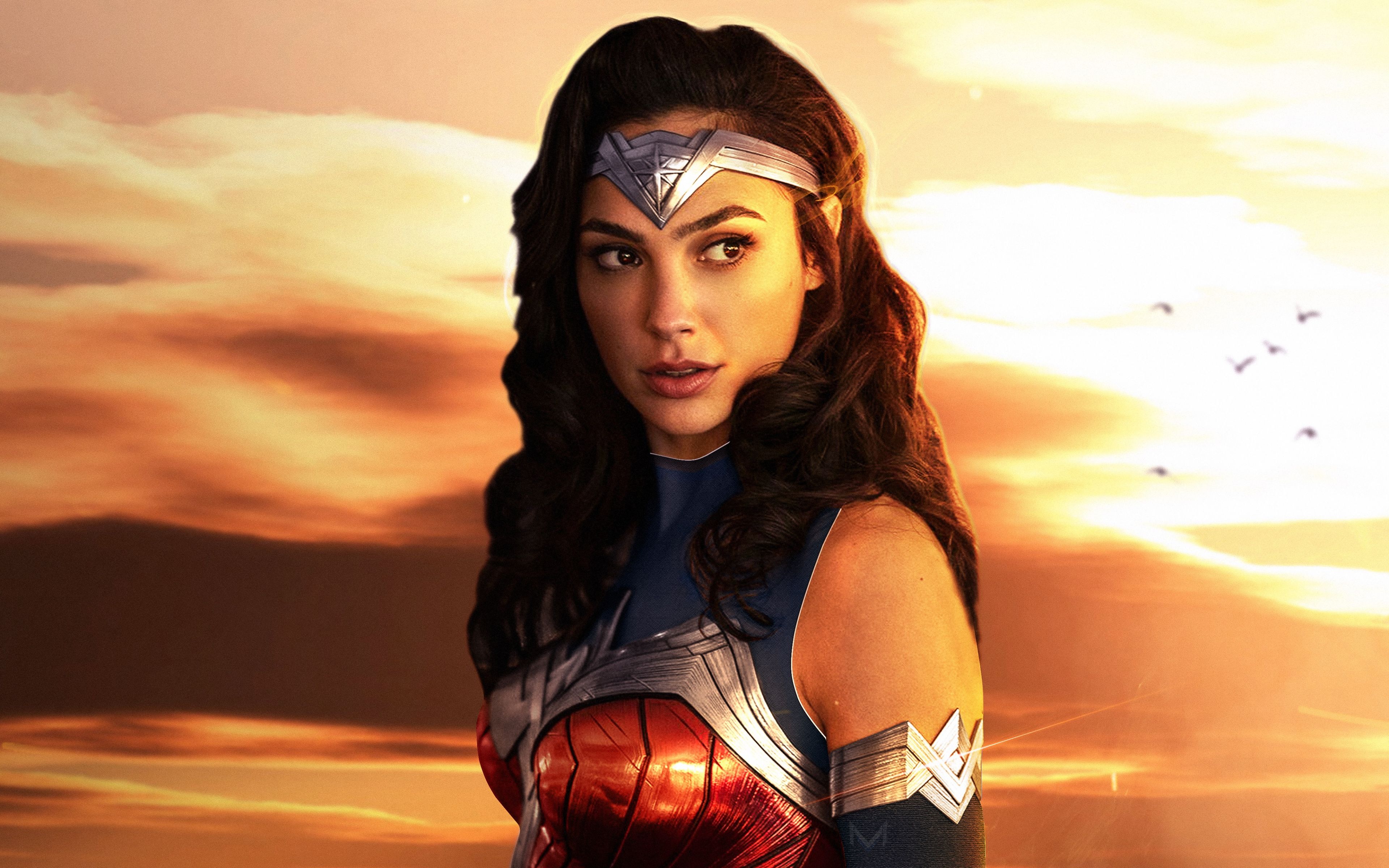 Gal As Wonder Woman 1984 4K Wallpapers