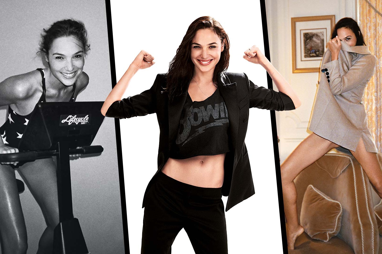 Gal Gadot Cute Work Out In Gym Wallpapers