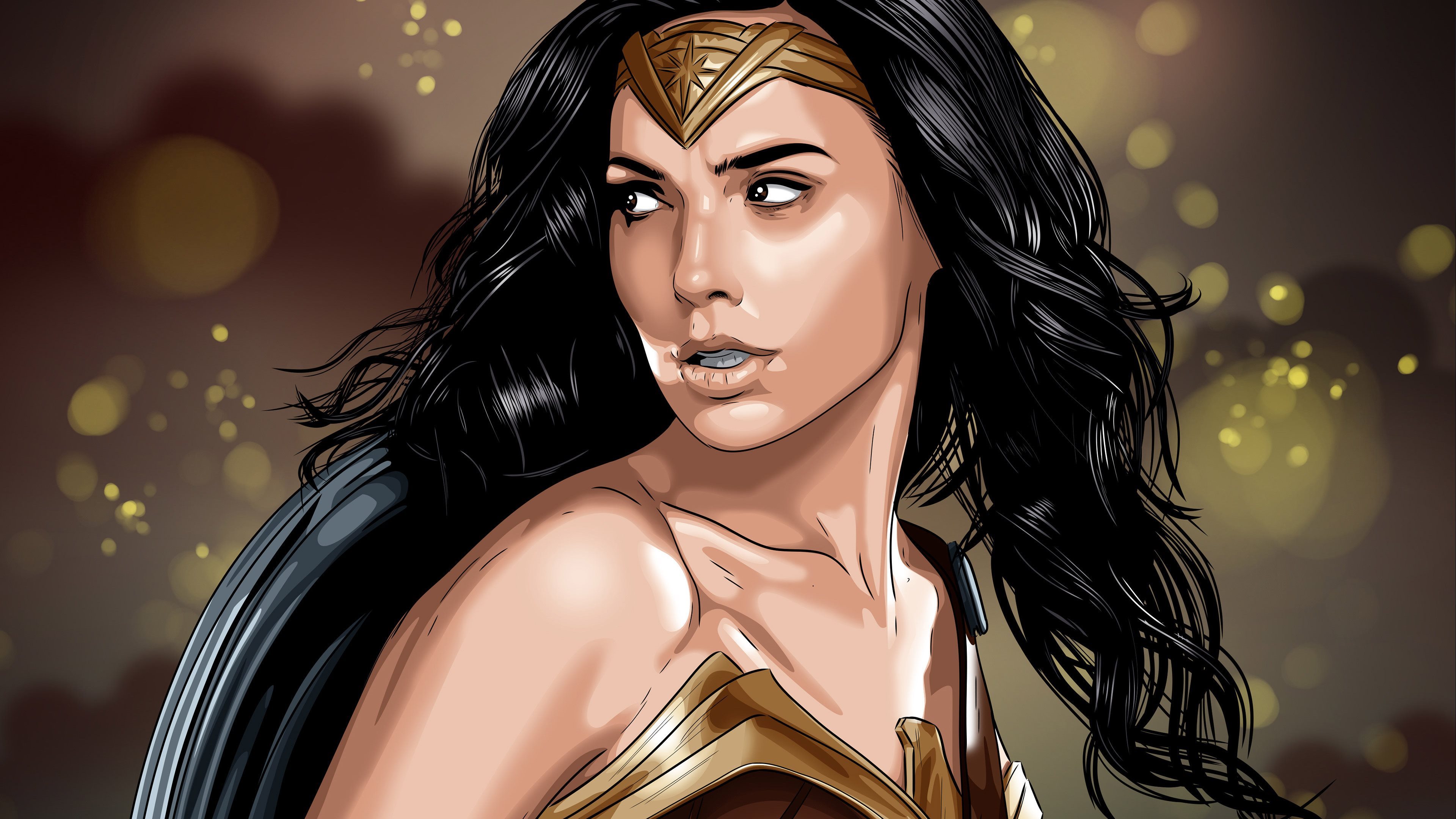 Gal Gadot Wonder Woman 4K Wallpapers