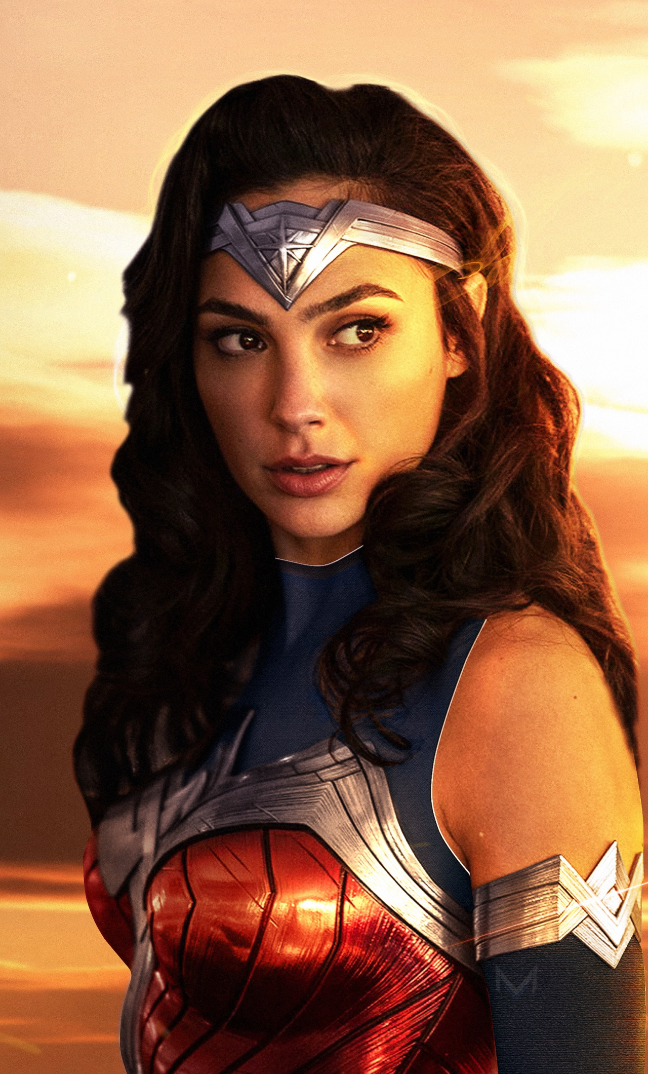 Gal Gadot Wonder Woman Digital Draw Wallpapers