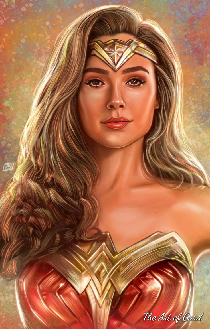 Gal Gadot Wonder Woman Digital Draw Wallpapers