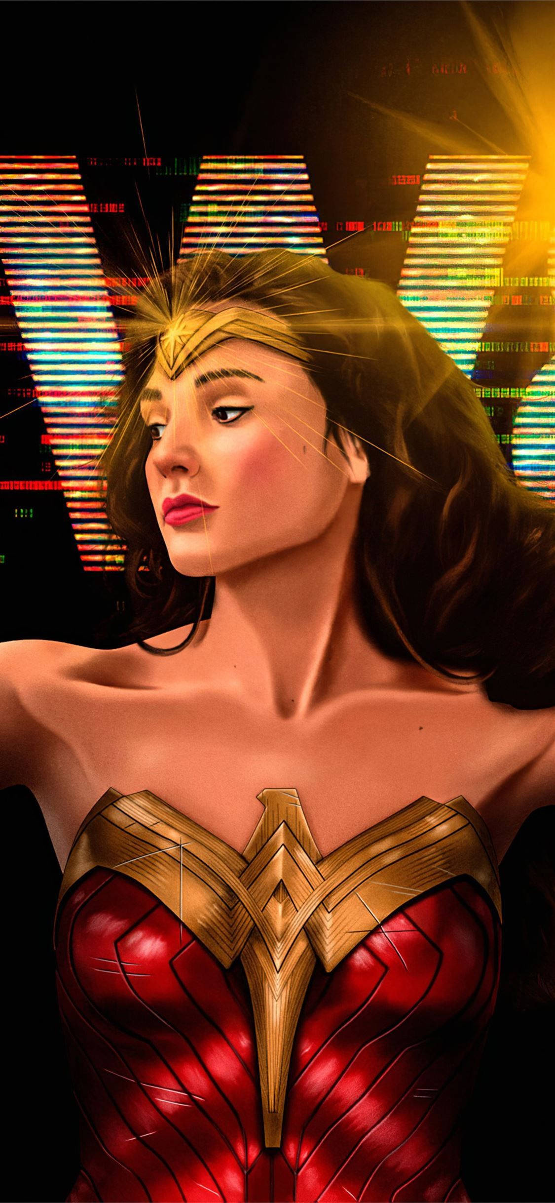 Gal Gadot Wonder Woman Digital Draw Wallpapers