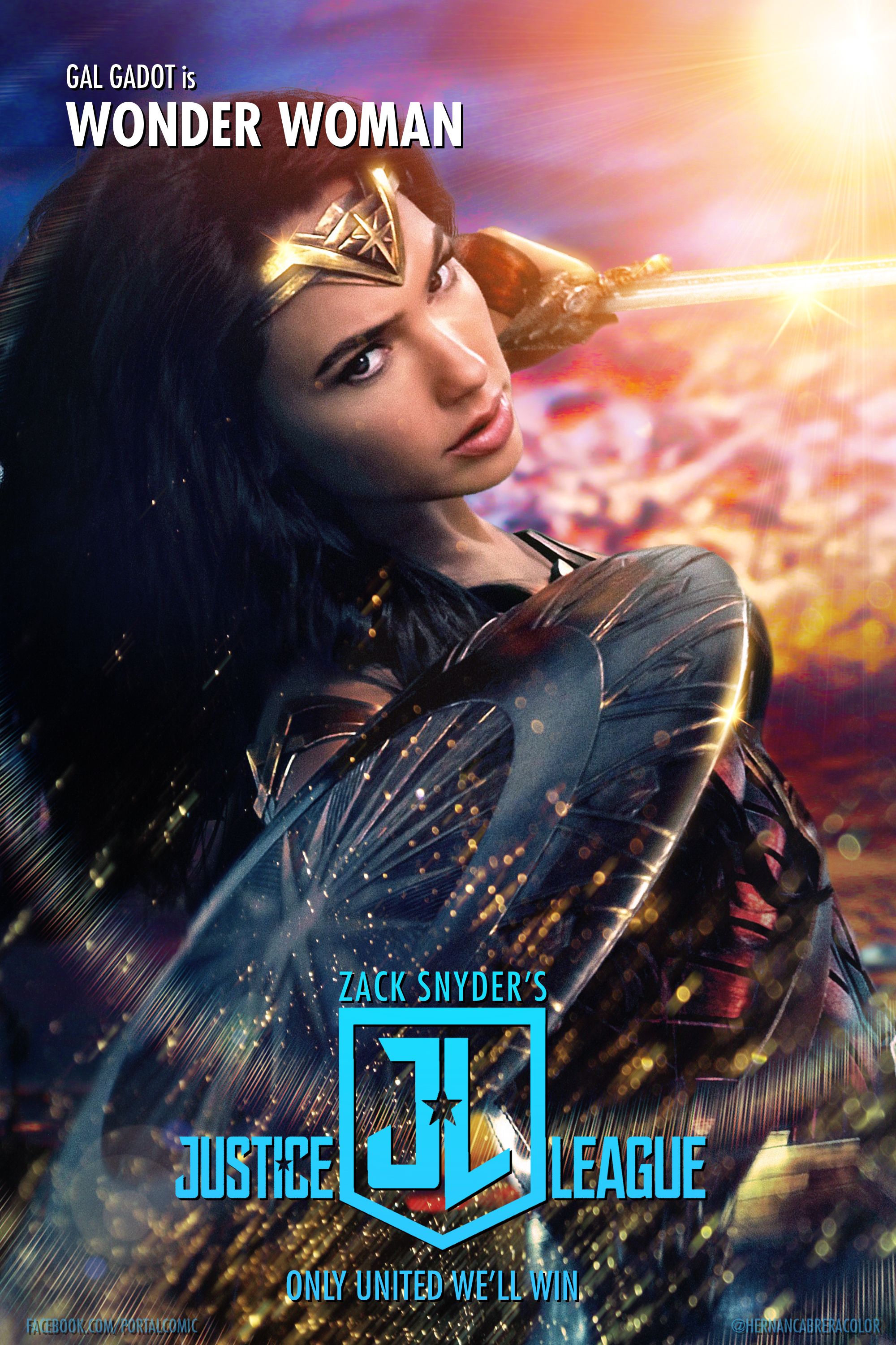 Gal Gadot Wonder Woman With Arrow Zack Snyders Justice League Wallpapers