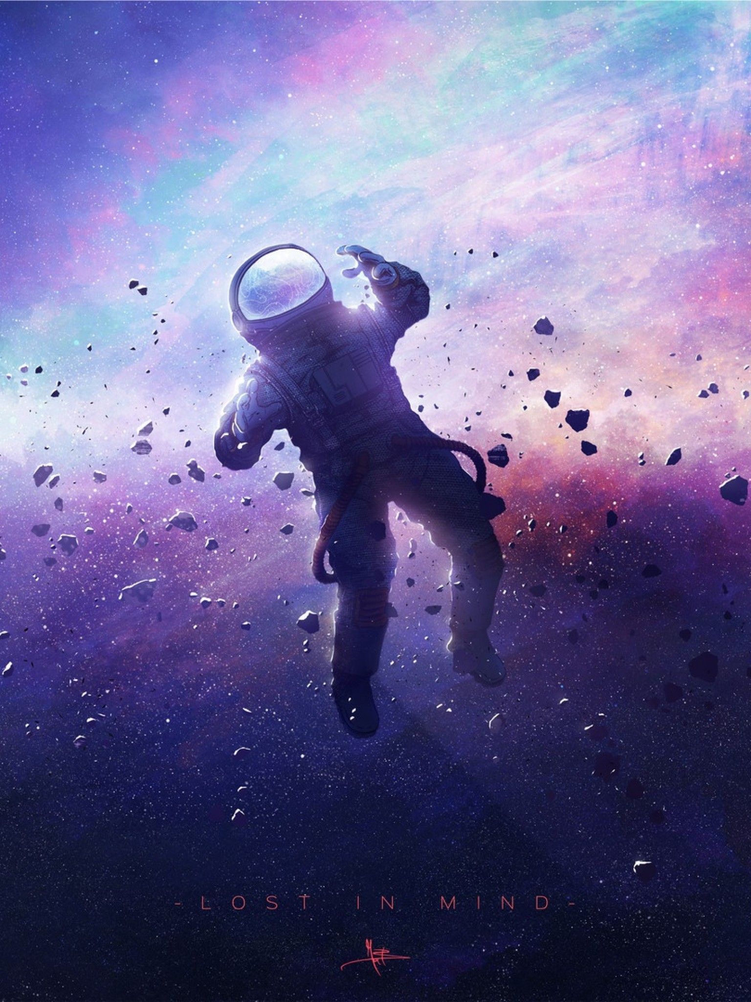 Galaxy Astronaut Wallpapers