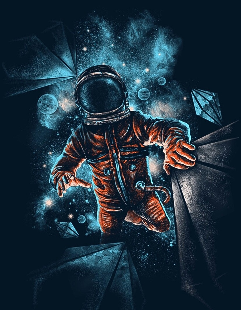 Galaxy Astronaut Wallpapers