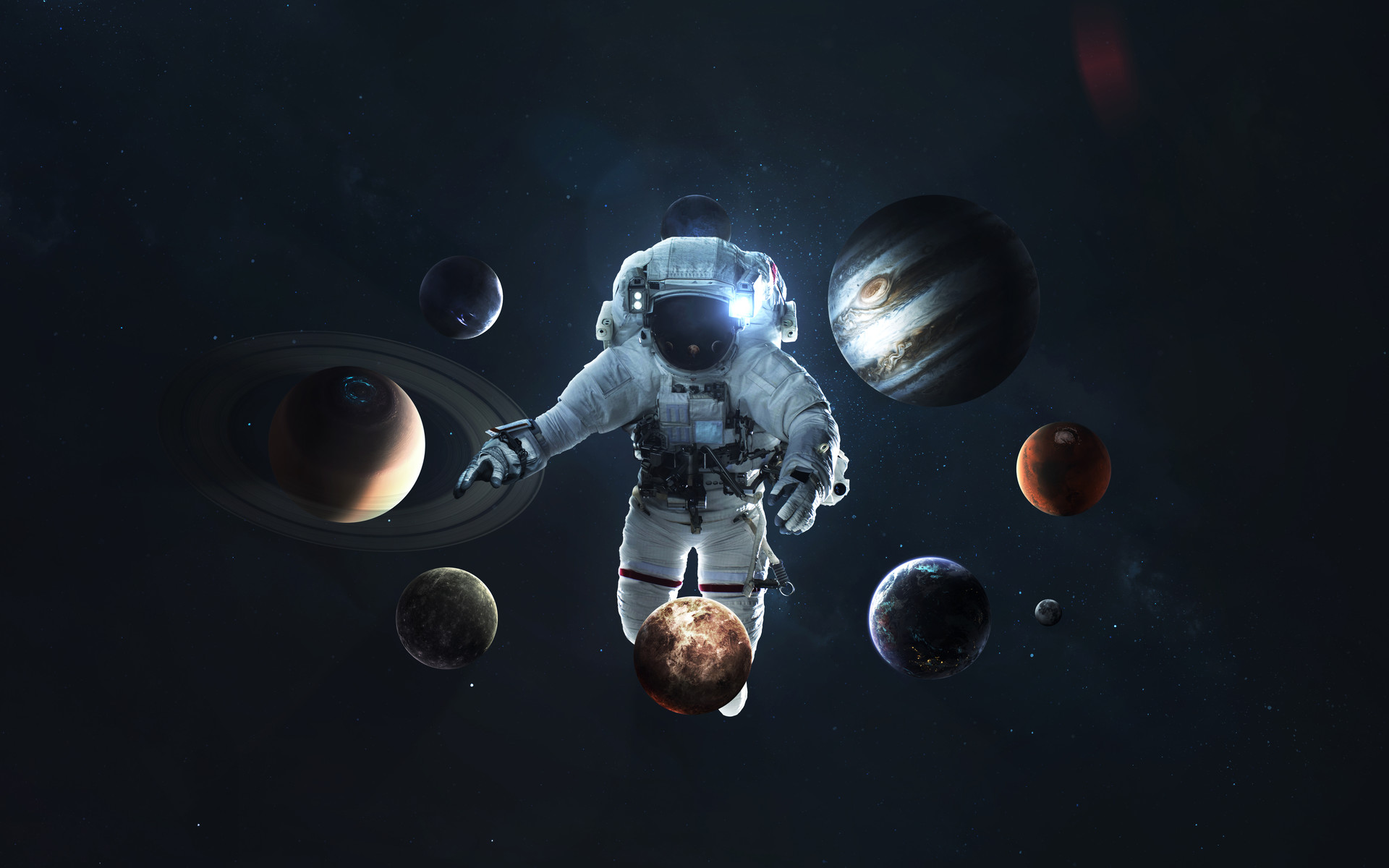 Galaxy Astronaut Wallpapers