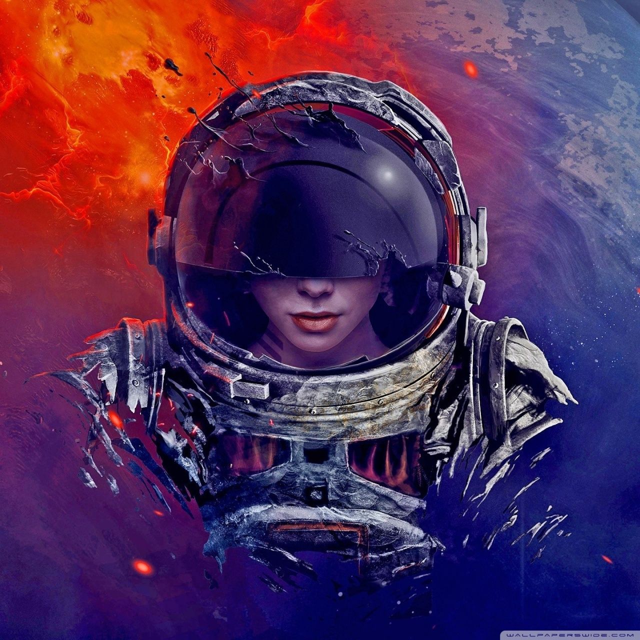 Galaxy Astronaut Wallpapers