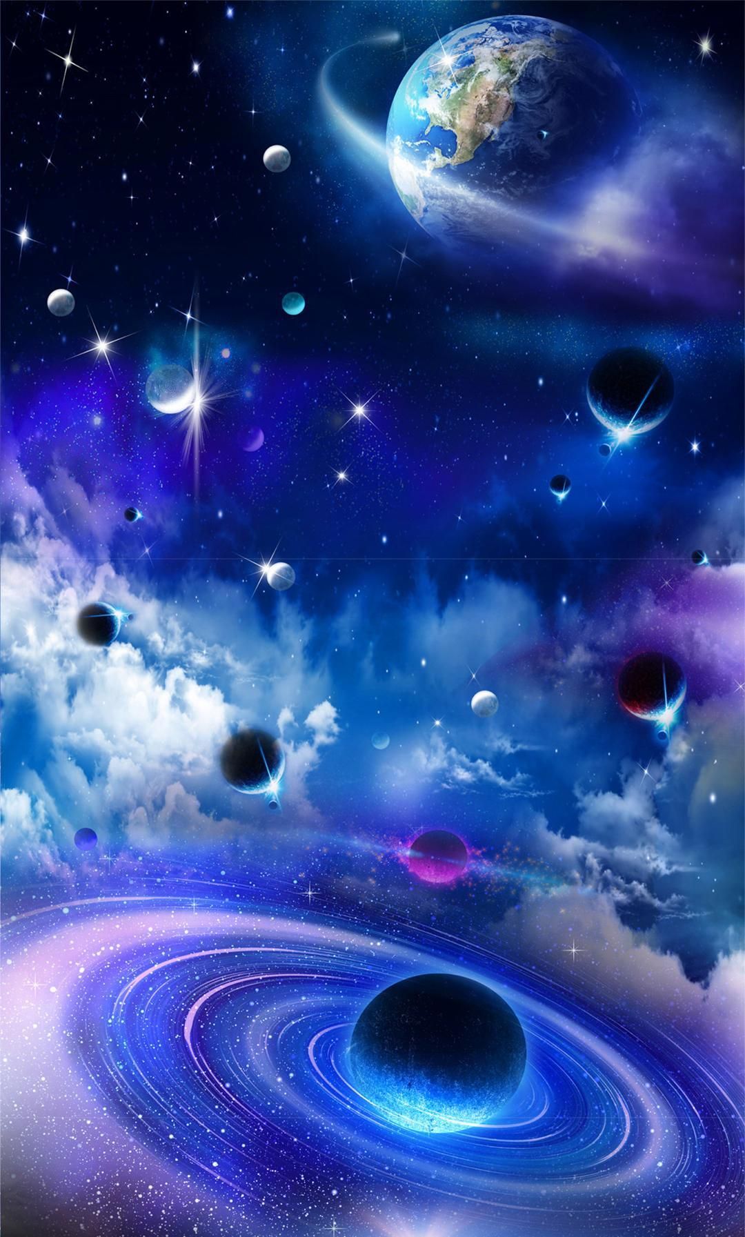 Galaxy Earth Wallpapers