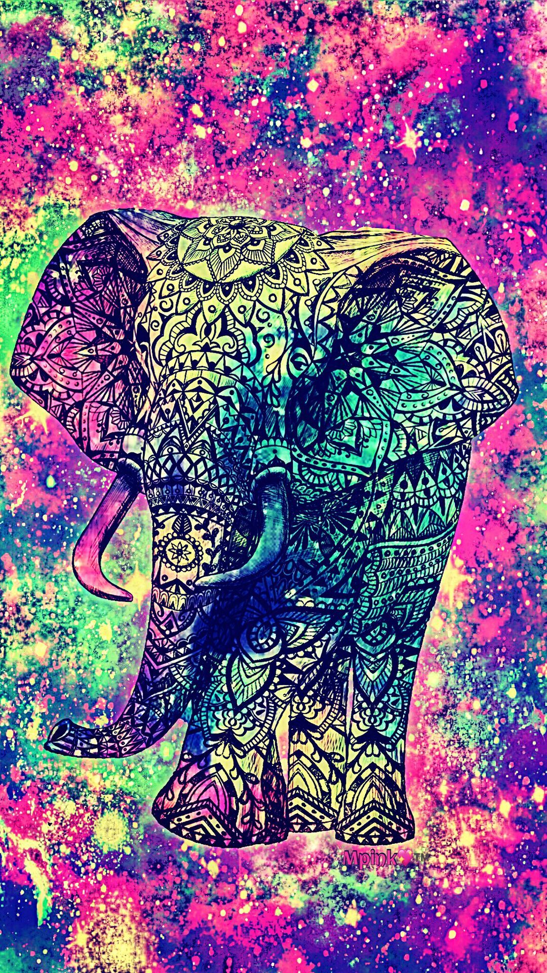 Galaxy Elephant Wallpapers