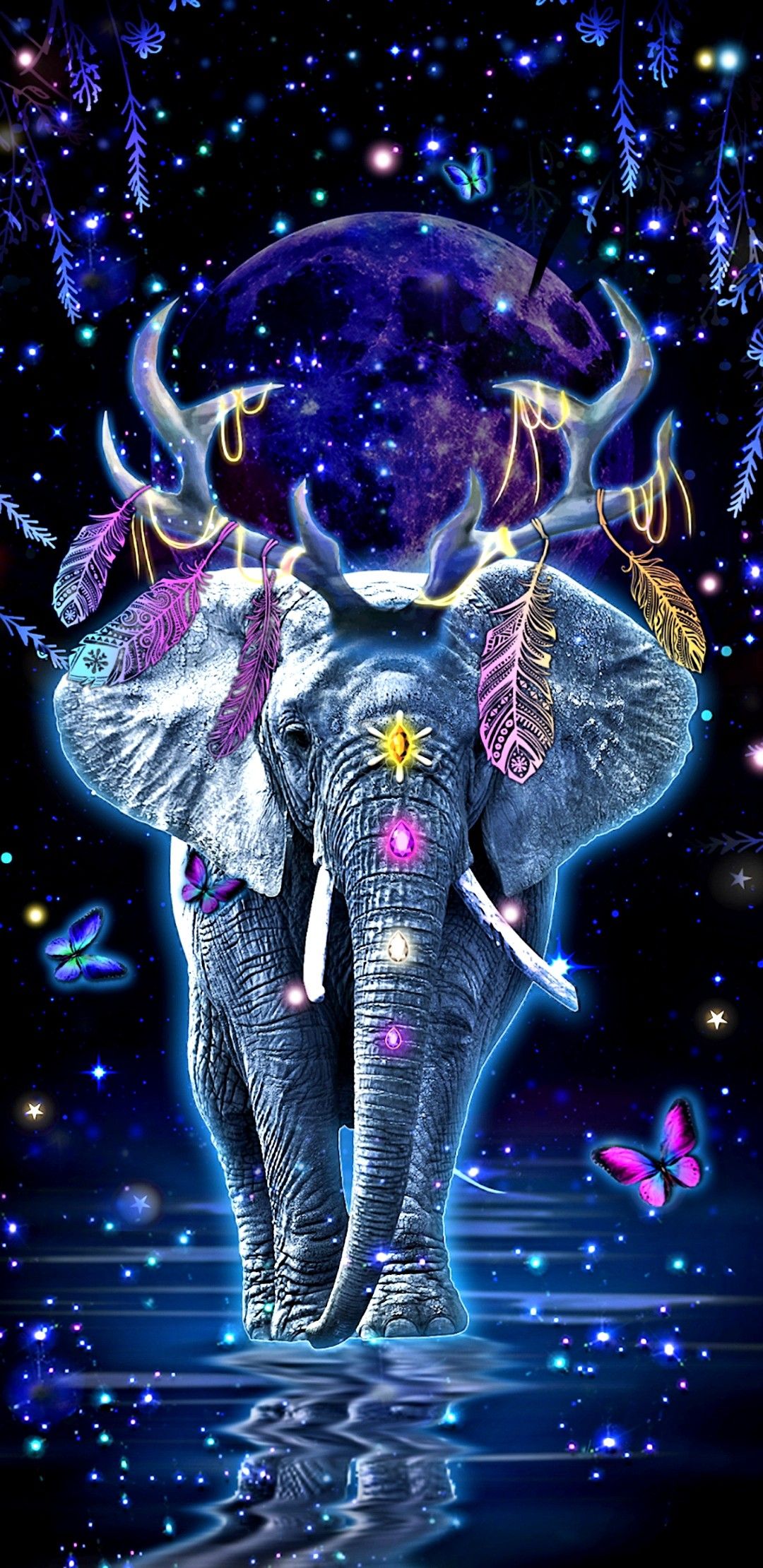 Galaxy Elephant Wallpapers