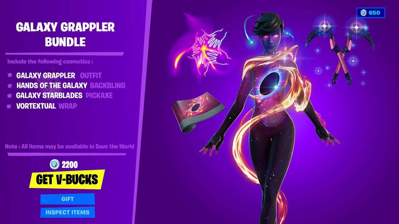 Galaxy Grappler Fortnite Wallpapers