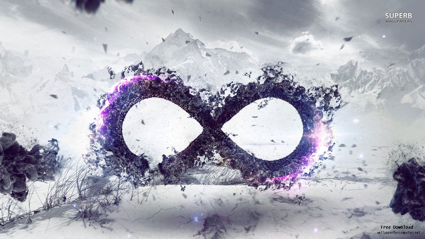 Galaxy Infinity Sign Wallpapers