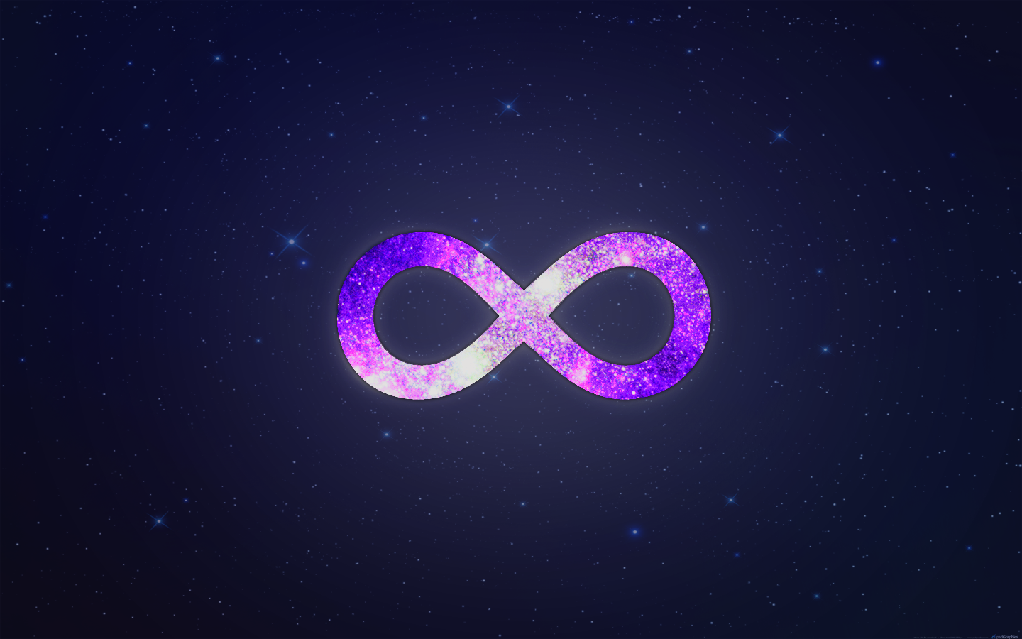 Galaxy Infinity Sign Wallpapers