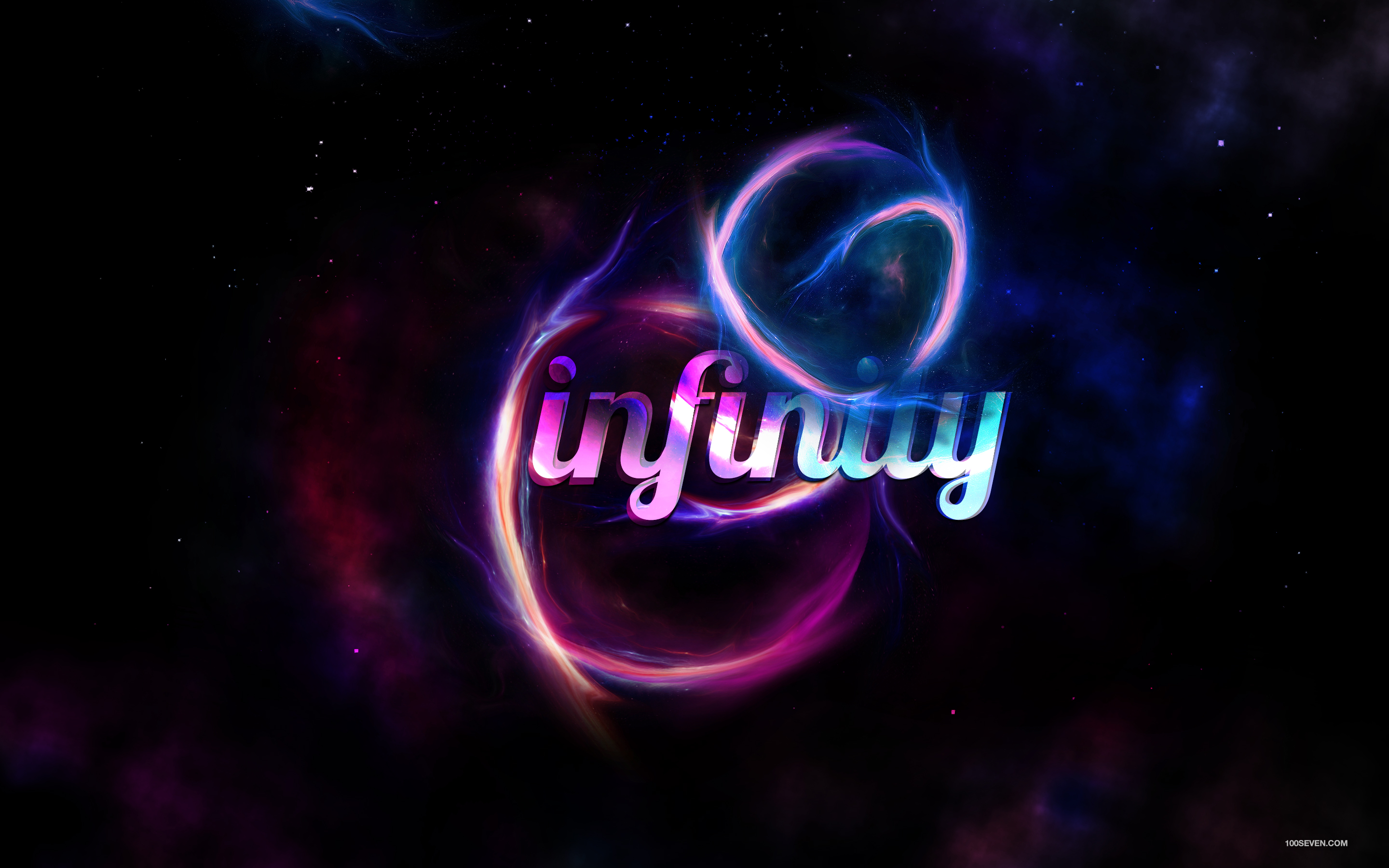 Galaxy Infinity Sign Wallpapers