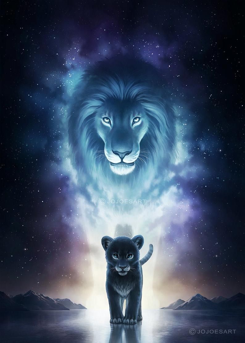 Galaxy Lion Wallpapers