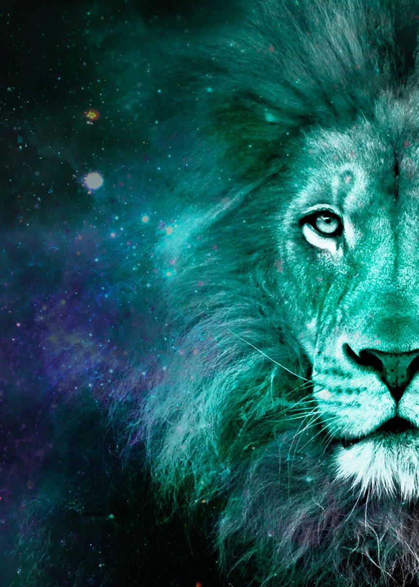 Galaxy Lion Wallpapers