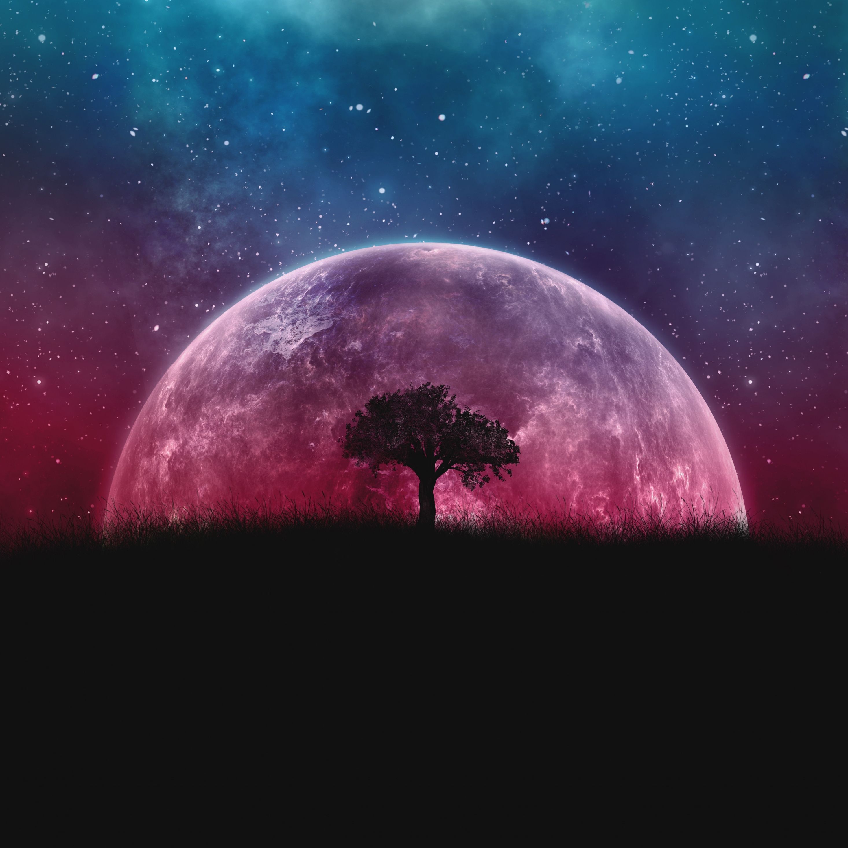 Galaxy Moon Wallpapers