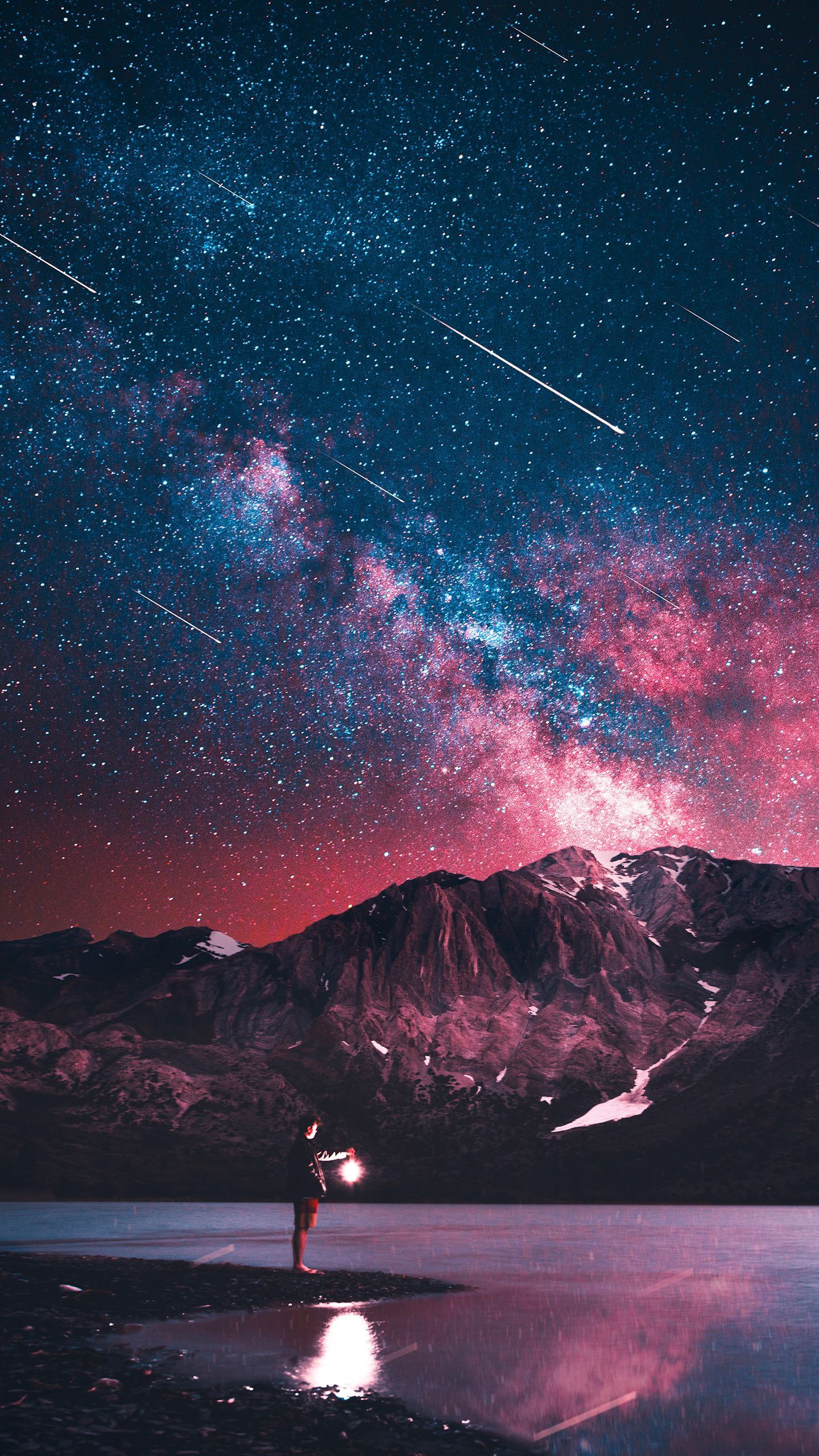 Galaxy Mountain Wallpapers