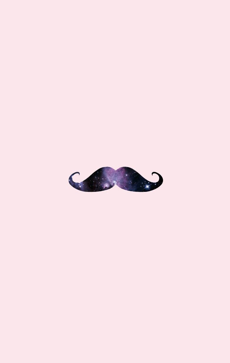 Galaxy Mustache Wallpapers