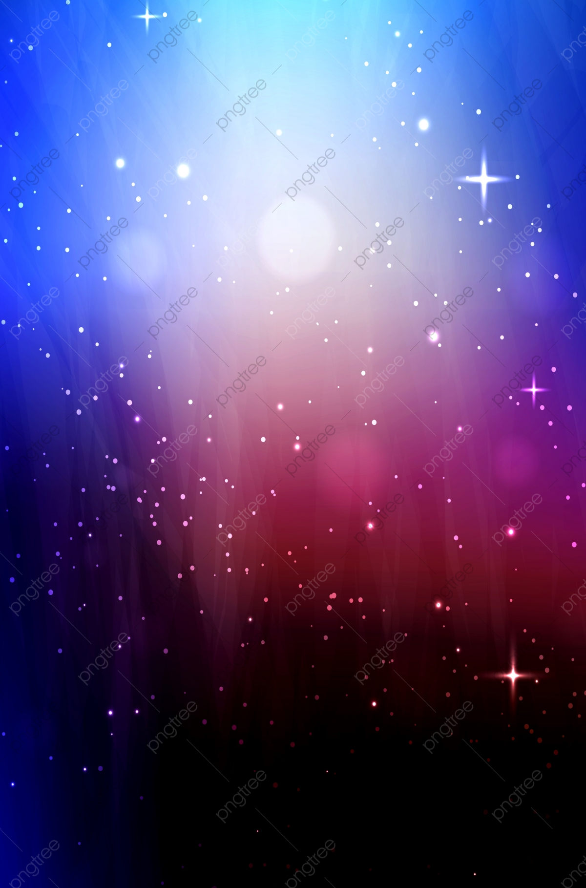 Galaxy Ombre Glitter Background