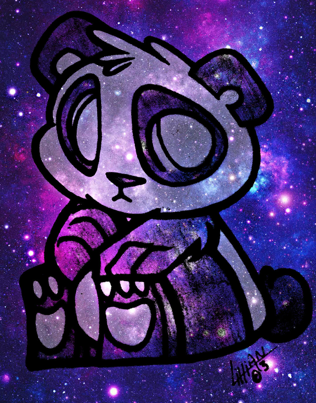 Galaxy Panda Wallpapers