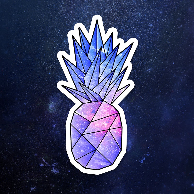 Galaxy Pineapple Wallpapers