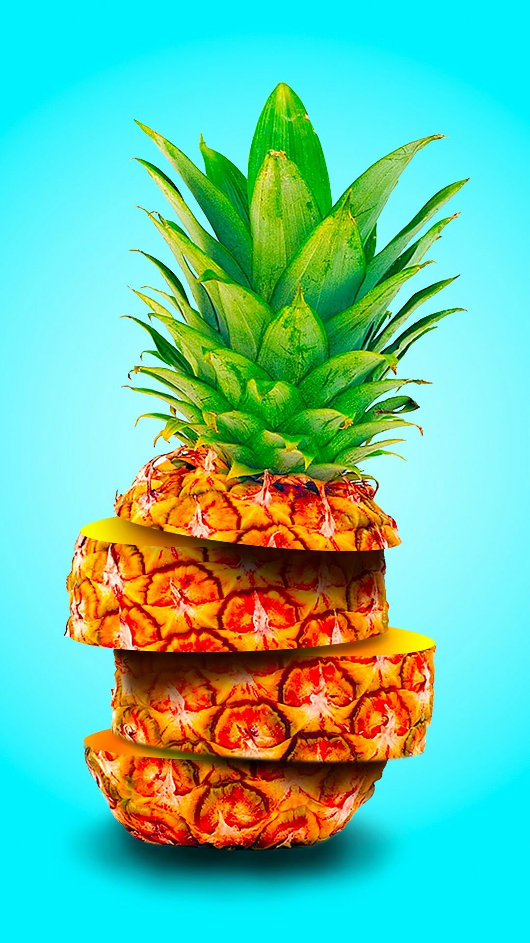 Galaxy Pineapple Wallpapers