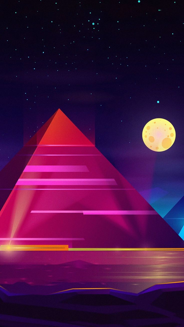 Galaxy Pyramid Wallpapers