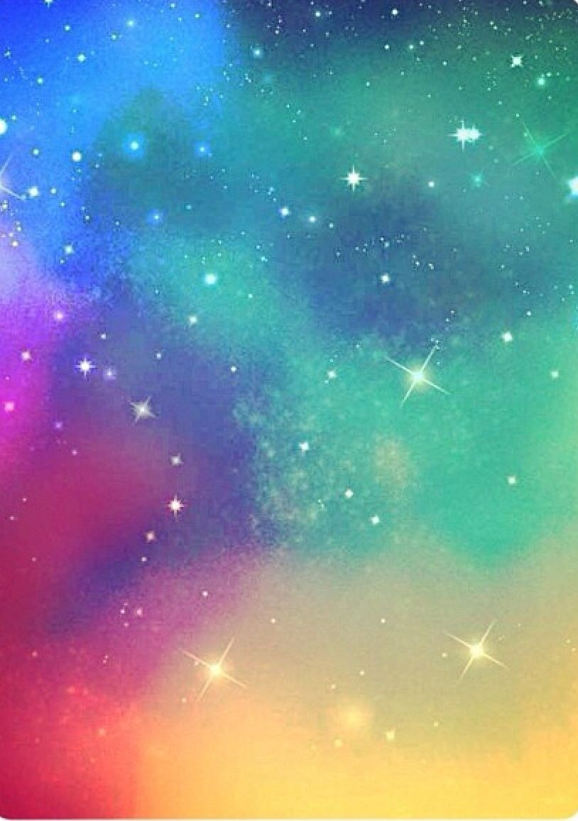 Galaxy Rainbow Background