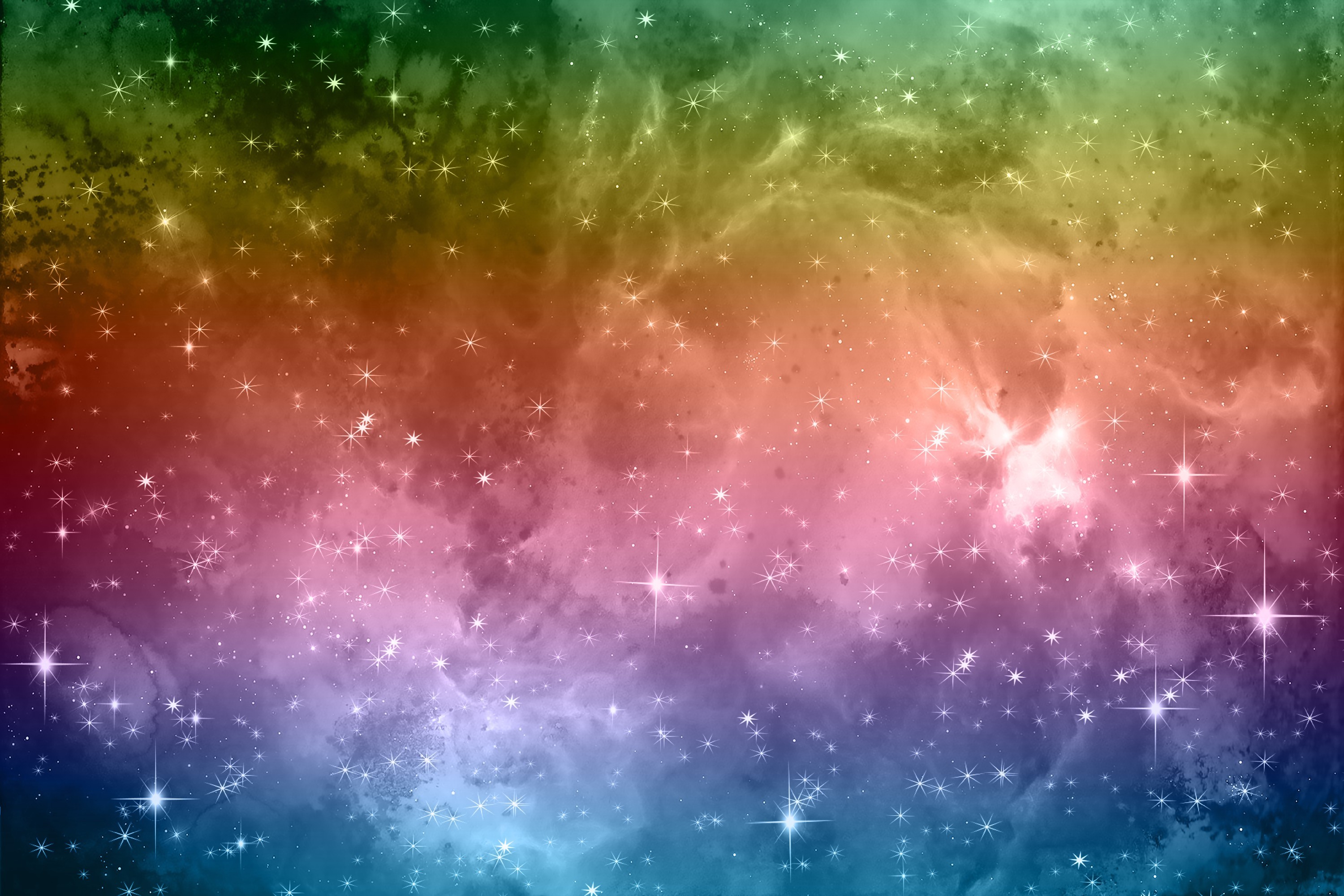 Galaxy Rainbow Background