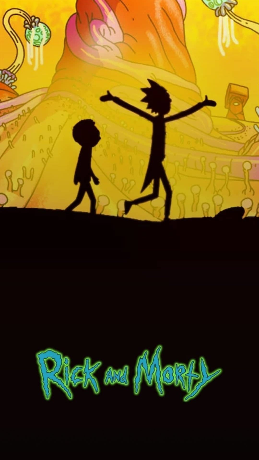 Galaxy Rick And Morty Wallpapers