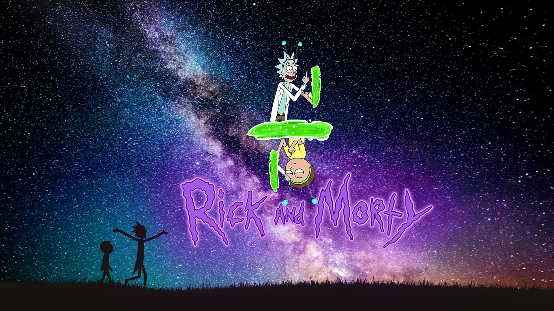 Galaxy Rick And Morty Wallpapers