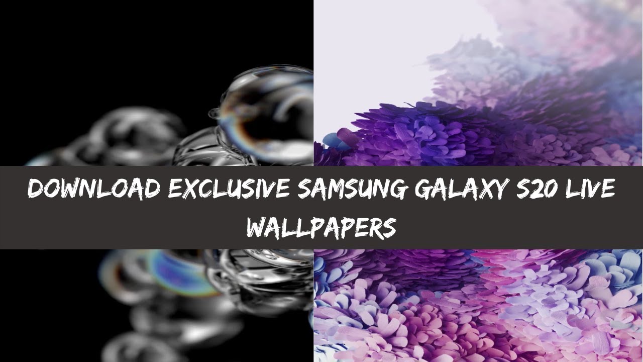 Galaxy S20 Ultra Stock Wallpapers
