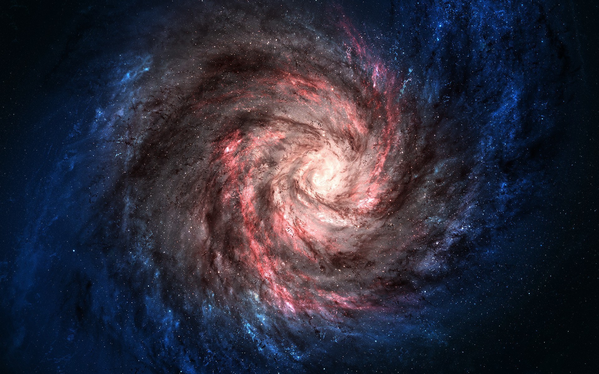 Galaxy Spiral 4K Wallpapers