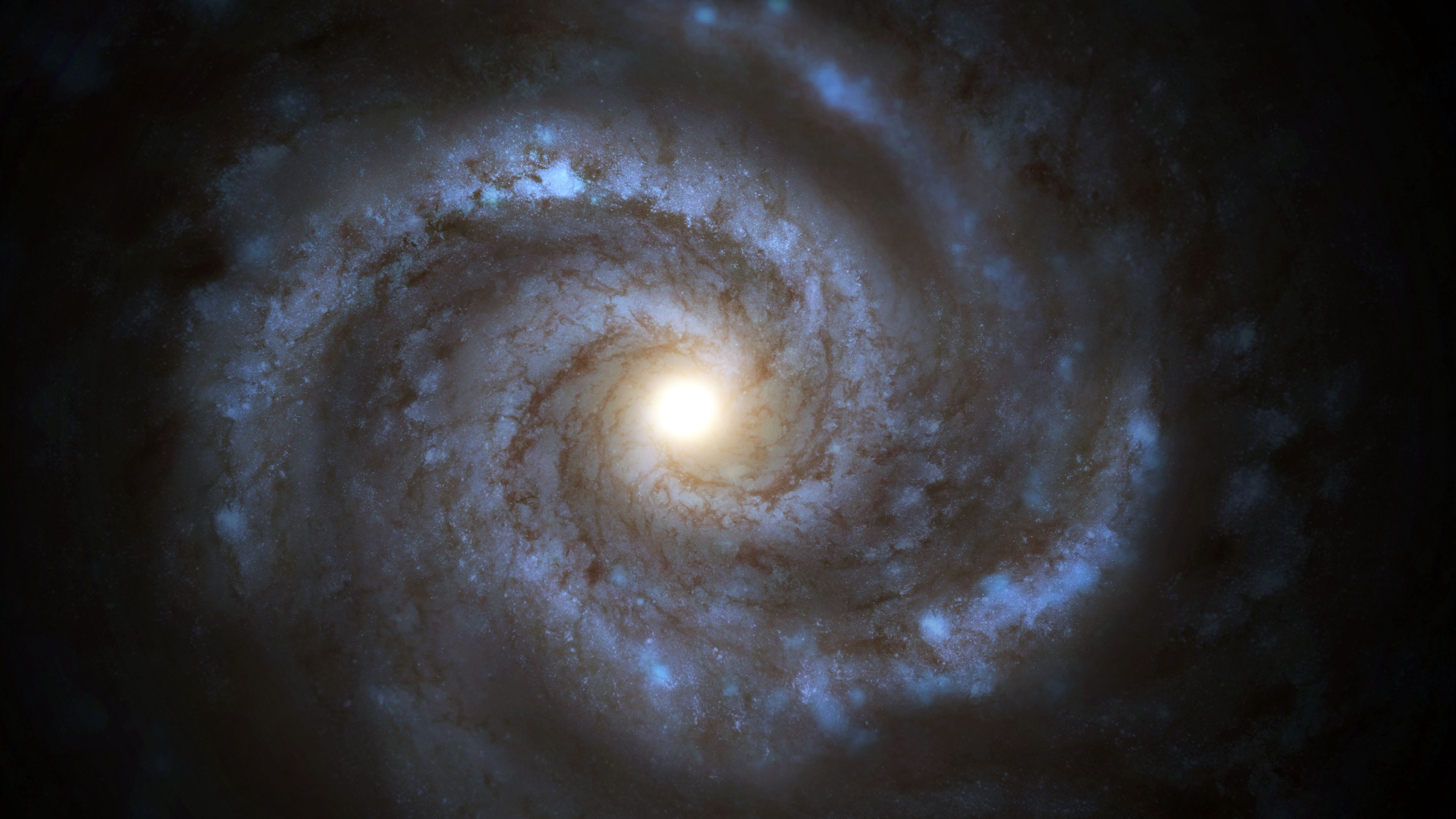 Galaxy Spiral 4K Wallpapers