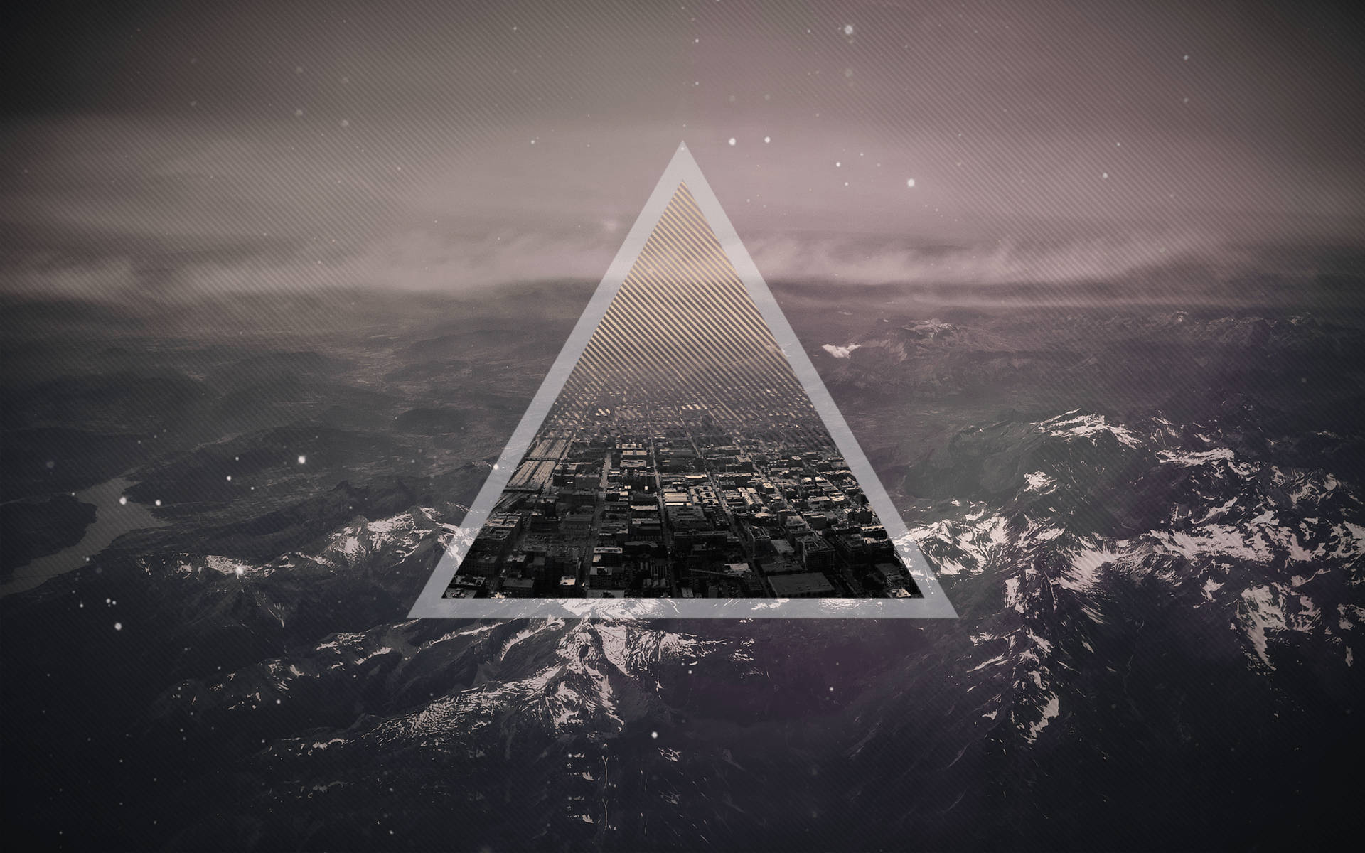 Galaxy Tumblr Triangle Wallpapers