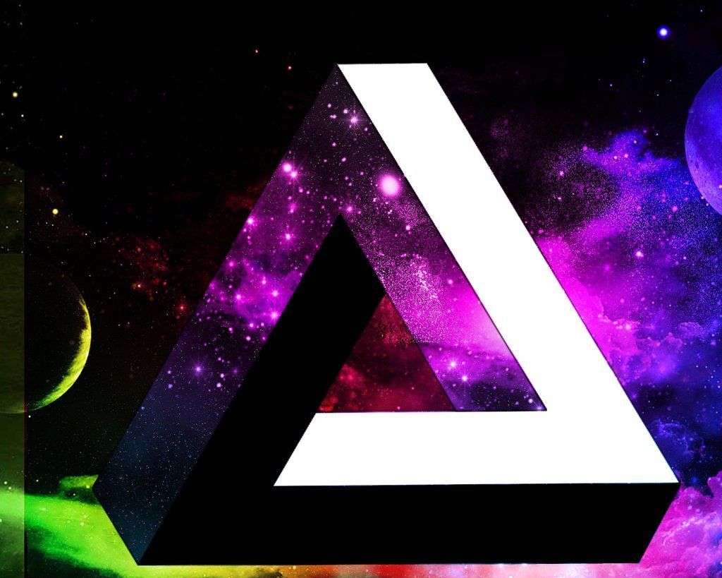 Galaxy Tumblr Triangle Wallpapers