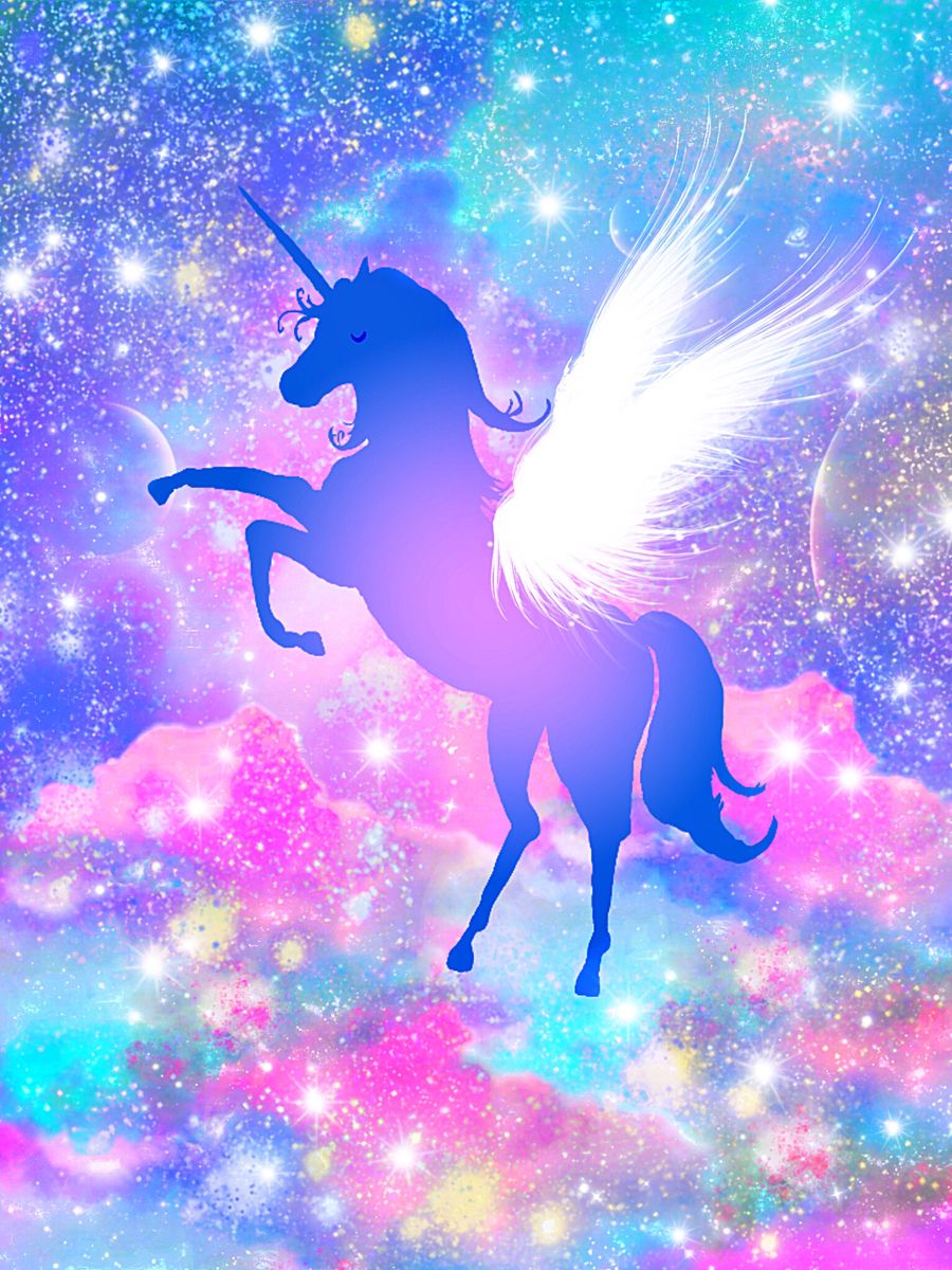 Galaxy Unicorn Background