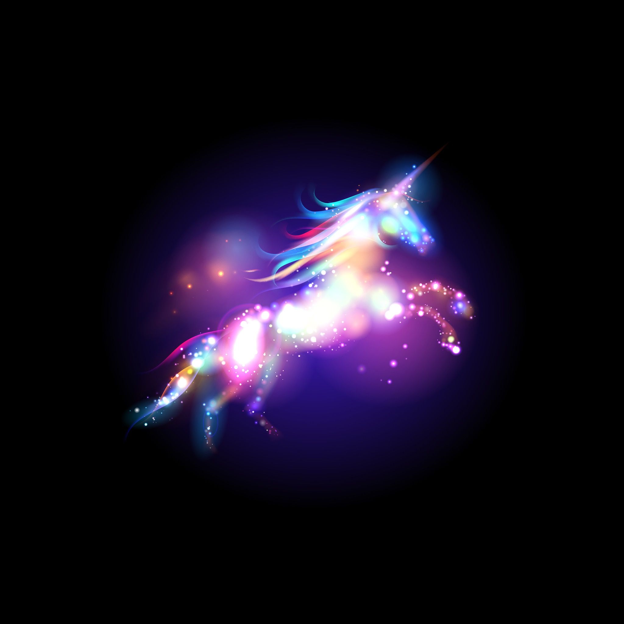 Galaxy Unicorn Background