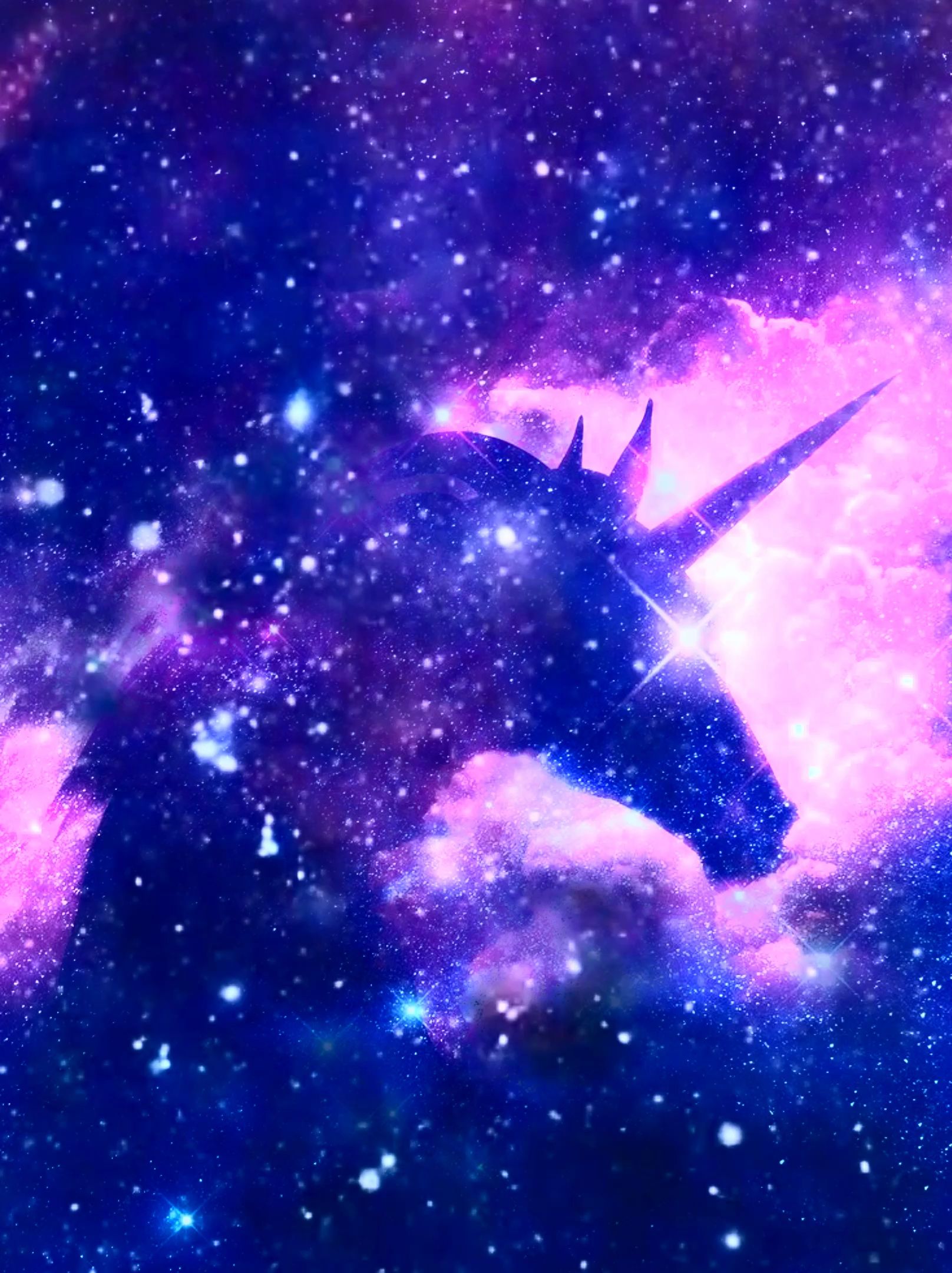 Galaxy Unicorn Background