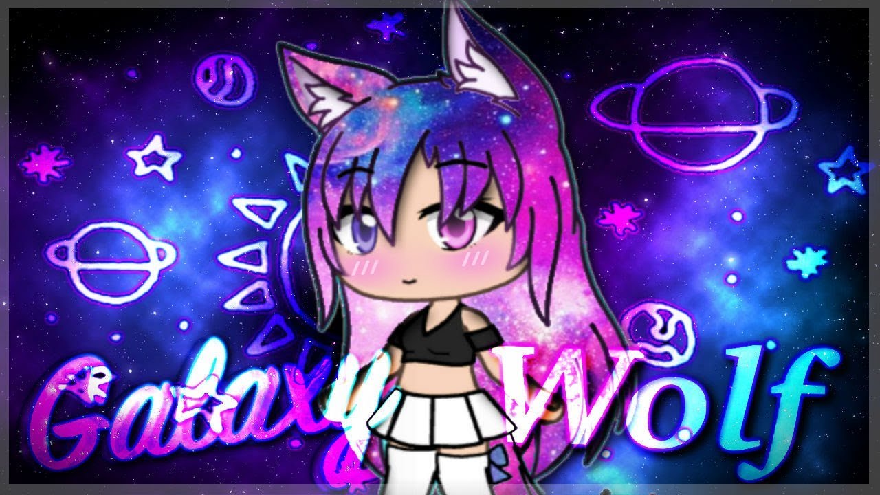 Galaxy Wolf Girl Wallpapers