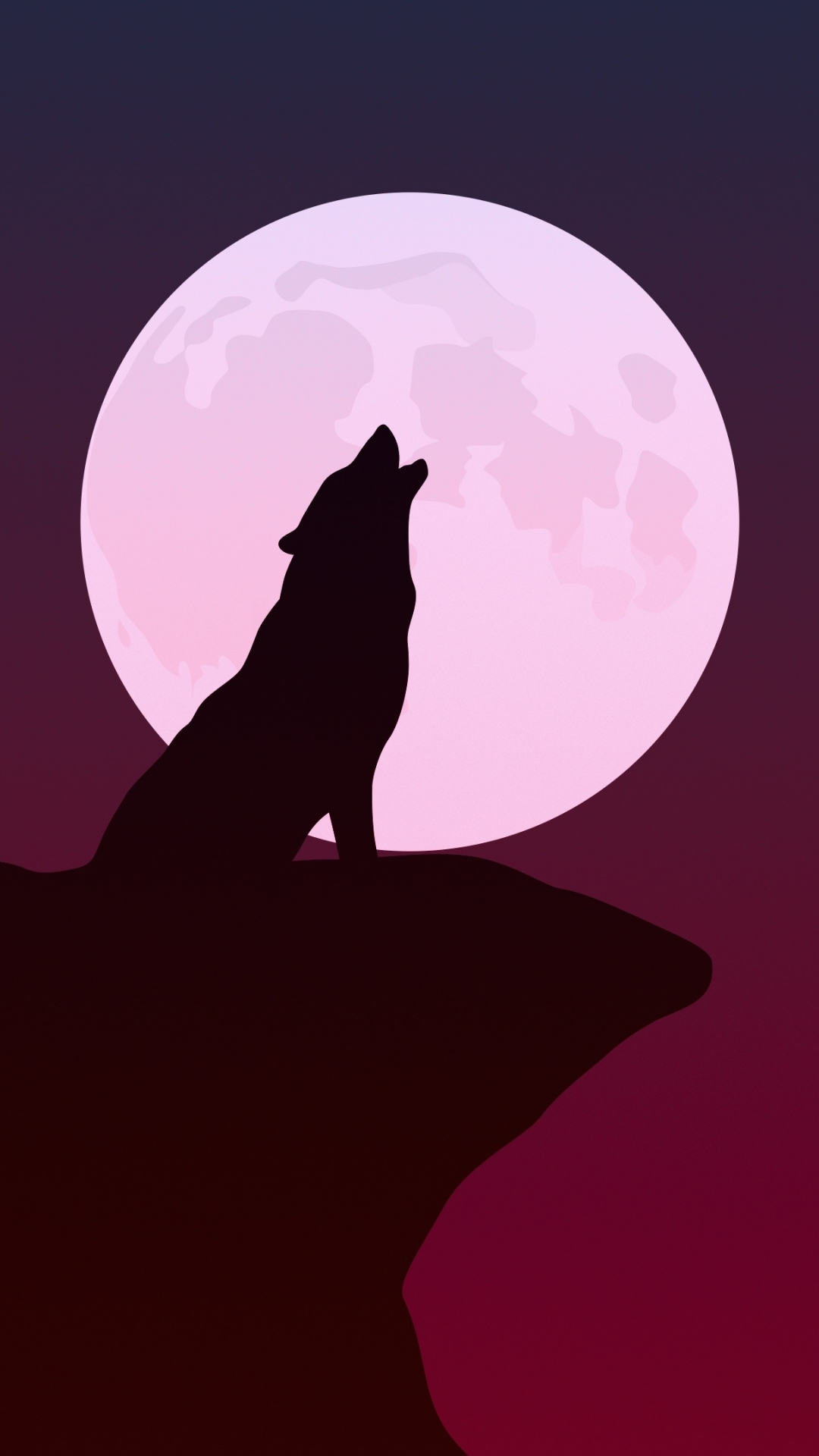 Galaxy Wolf Howling Wallpapers