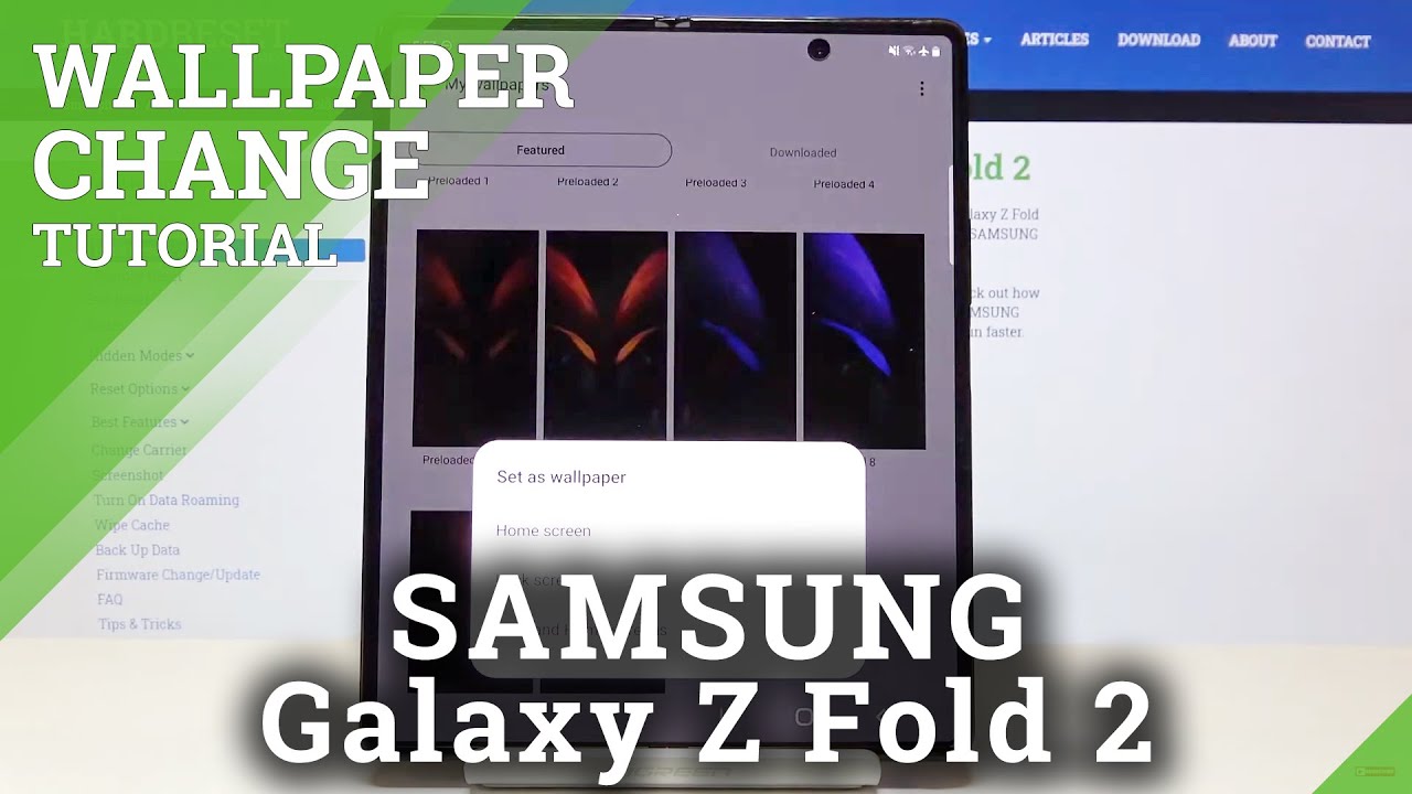 Galaxy Z Fold 2 Wallpapers