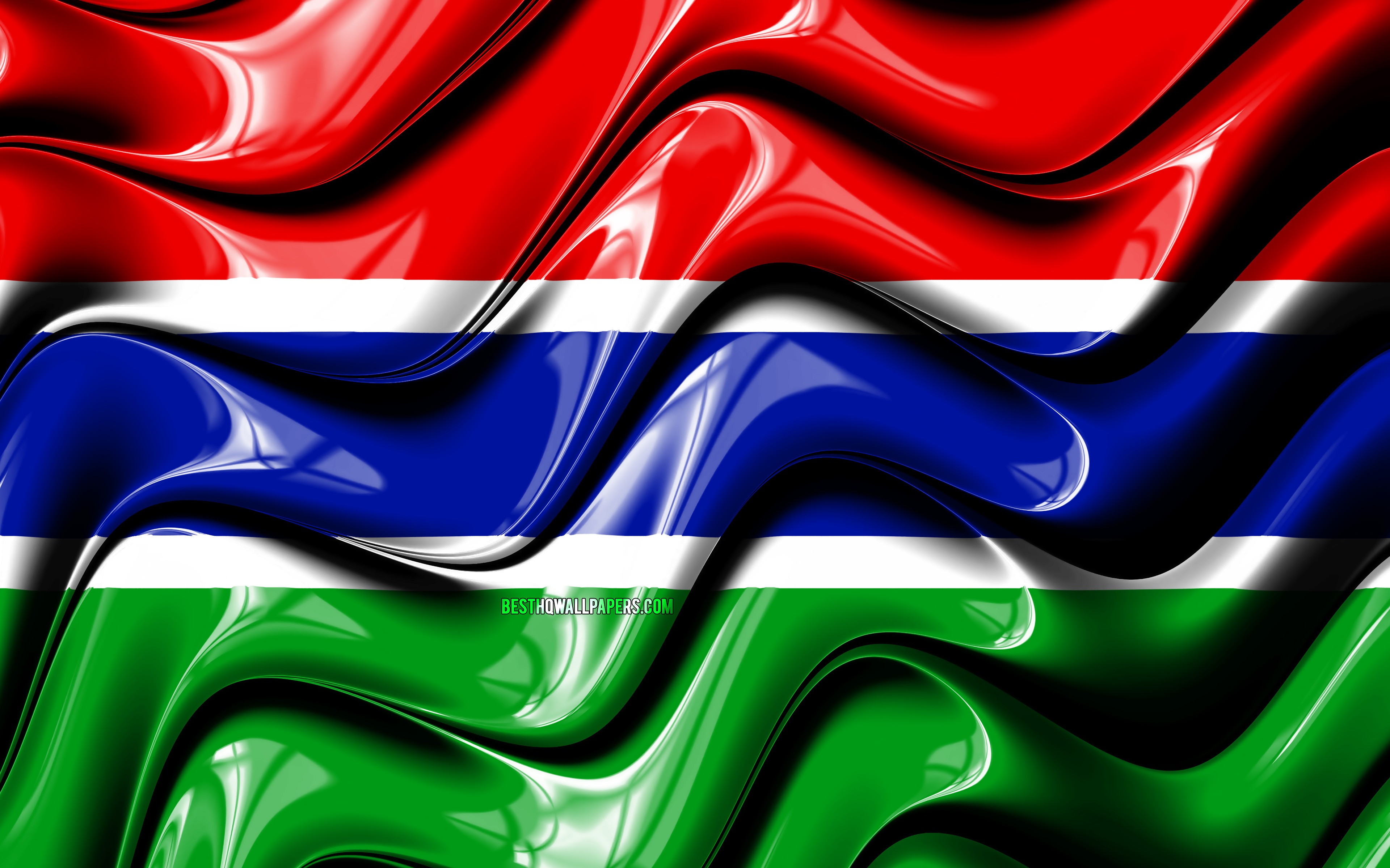 Gambia Flag Wallpapers