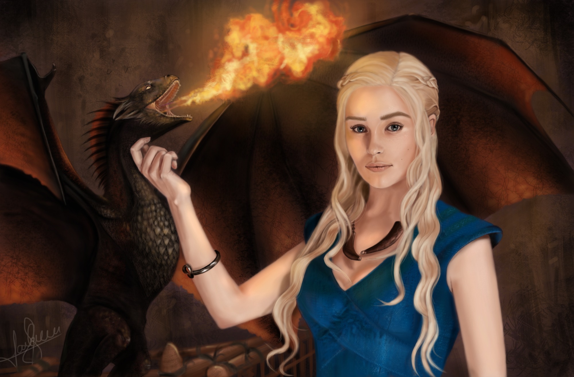 Game Of Thrones Dragon Fire Wallpapers