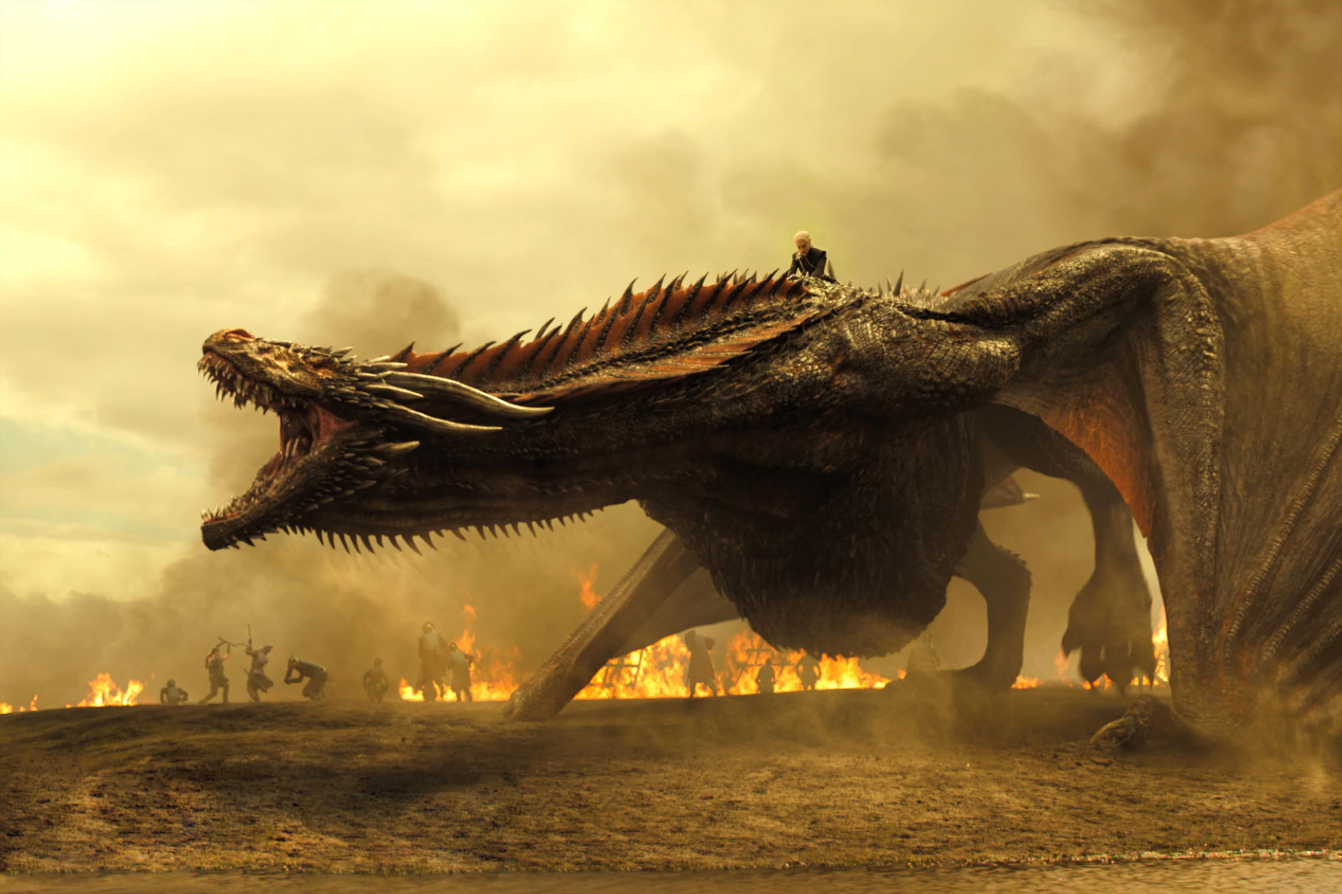 Game Of Thrones Dragon Fire Wallpapers